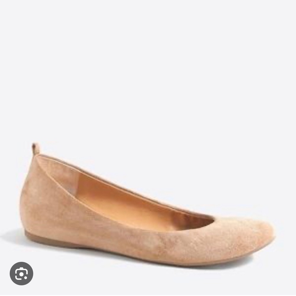 JCREW FACTORY- Anya suede ballet flat - NWT - Picture 3 of 9